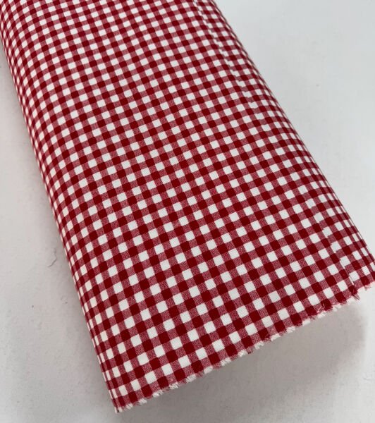 Canvas Kırmızı Kareli
