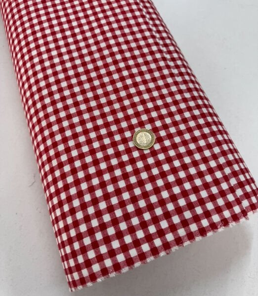 Canvas Kırmızı Kareli