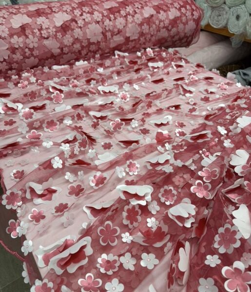 Rose 3 Boyutlu Dantel