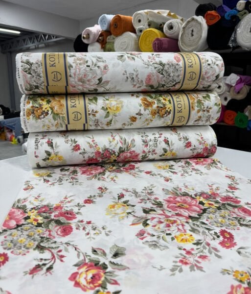 Çiçek Desen Kotan Home