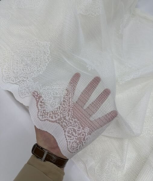 Damask Tül Perde