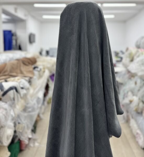 Düz Renk Gül İpek Kupra