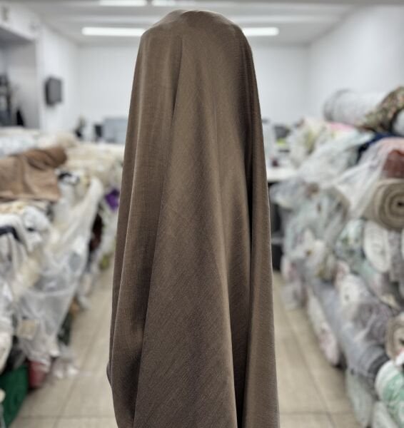 Düz Renk Gül İpek Kupra