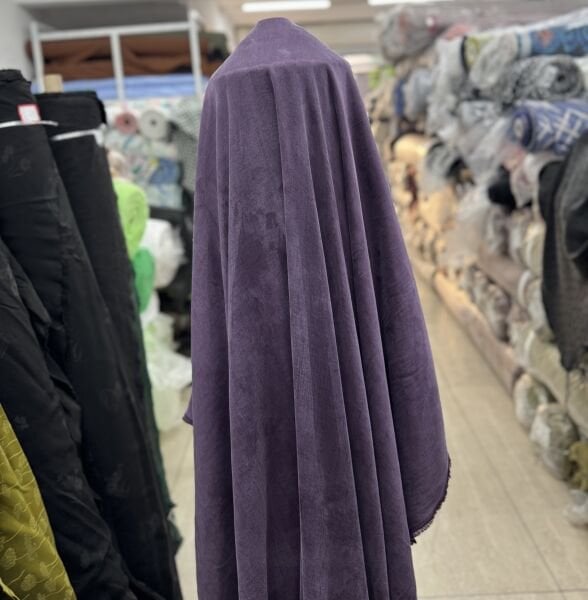 Düz Renk Gül İpek Kupra