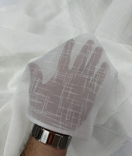 Keten Şantuk Tül Perde