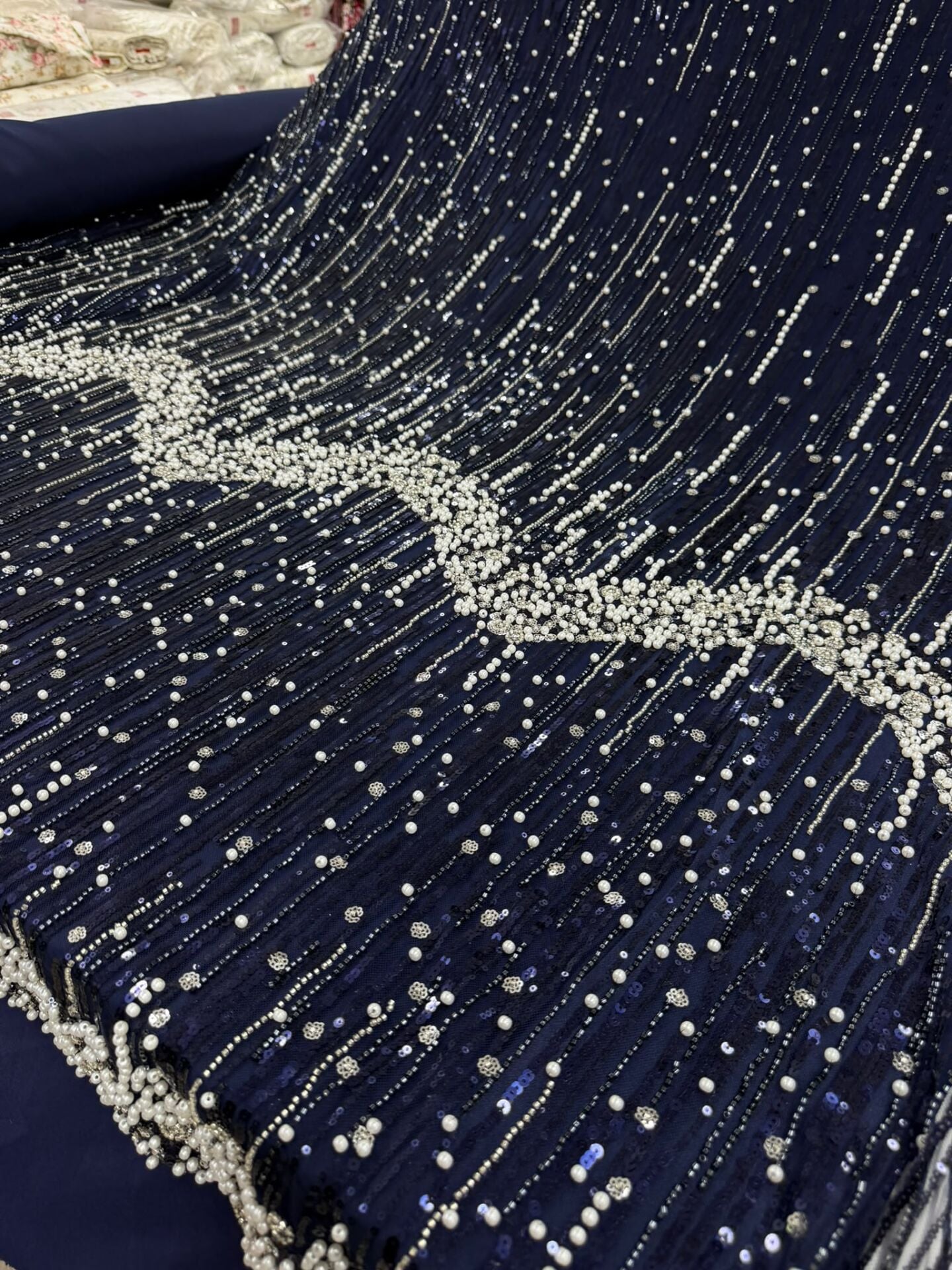 Blue Diamond Taşlı Boncuklu