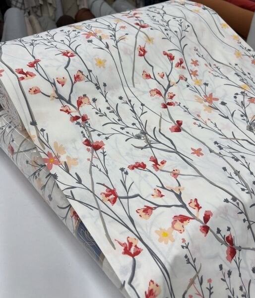 Son Çiçekler Nevresimlik Poplin