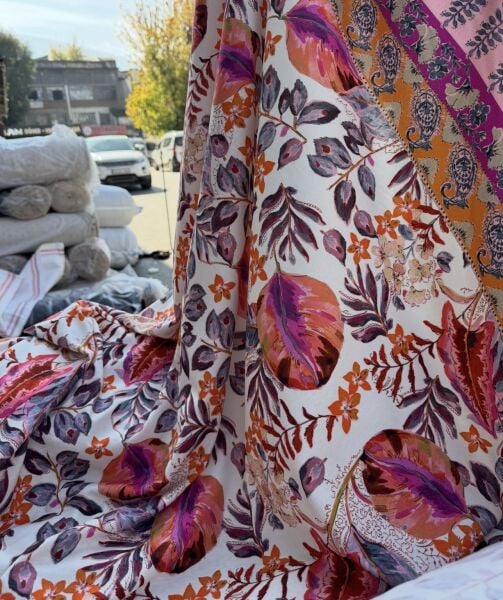 Pembe/Oranj Pamuk Penye