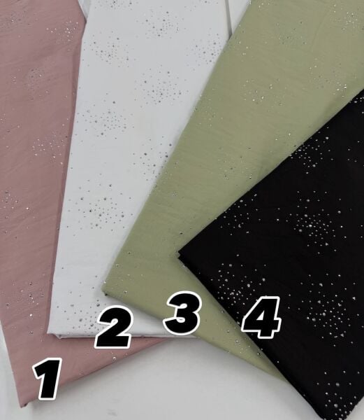 Mücevher Baskı Poplin