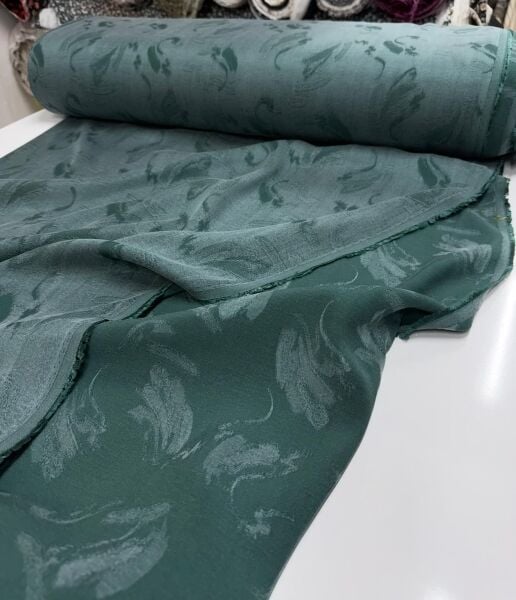 Platin Green Gül İpek